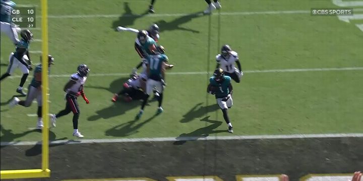 Travis Etienne Jr. scores go-ahead TD for Jaguars