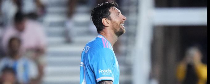 Lionel Messi assists Inter Miami's first 3 goals