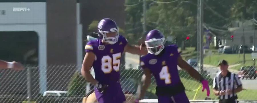 End Zone! Obasanjo Sanni scores -yard rushing touchdown