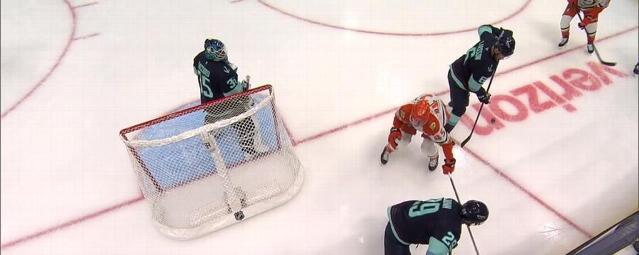 Beckett Sennecke scores goal vs. Kraken