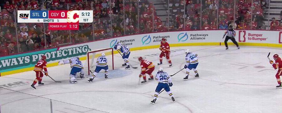 St. Louis Blues vs. Calgary Flames: Game Highlights
