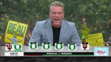 Pat McAfee riles up Eugene crowd during Indiana vs. Oregon game pick