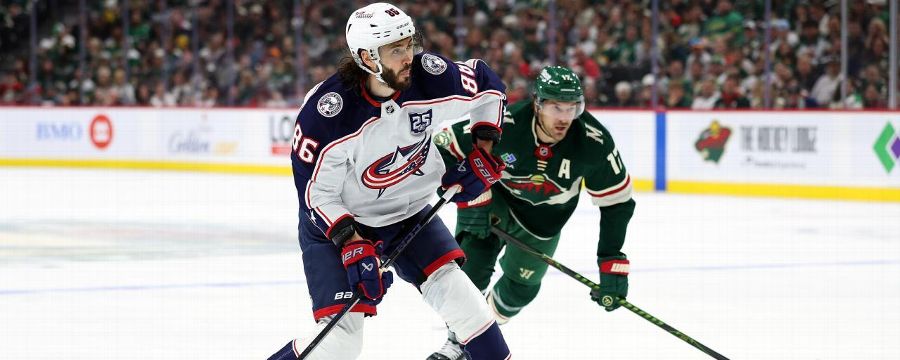 Marchenko nets hat trick as Blue Jackets pick up 1st win