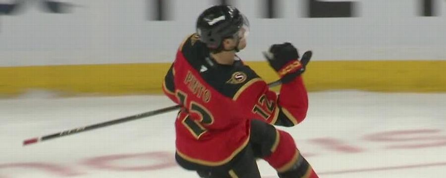 Shane Pinto seals shootout win for Senators