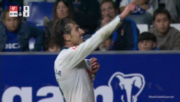 Pere Milla scores goal for Espanyol