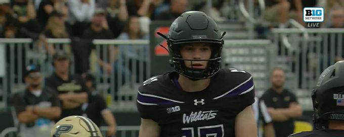 Griffin Wilde scores a Wildcats TD