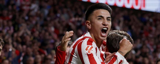 Almada scores first Atlético goal to beat Osasuna