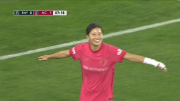 Manaka Matsukubo gets on the scoresheet for North Carolina Courage