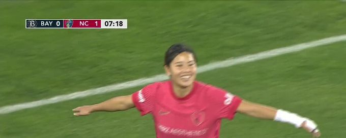 Manaka Matsukubo gets on the scoresheet for North Carolina Courage