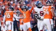 Broncos stun Giants 33-32 with last-second field goal after getting shut out for three quarters