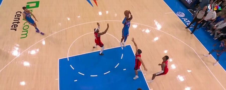 SGA knocks down big shot in OT for Thunder
