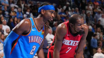 Thunder, Rockets open NBA season with 2OT thriller
