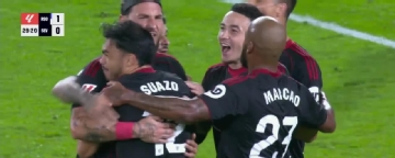 Oyarzabal scores twice in first half to give Real Sociedad 2-1 win over Sevilla