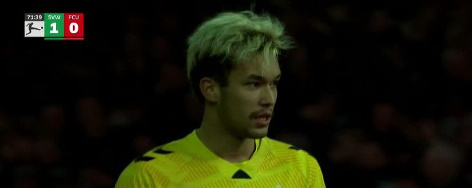 Grüll's curling shot gives Werder Bremen win over Union Berlin