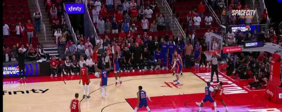 Detroit Pistons vs. Houston Rockets: Game Highlights