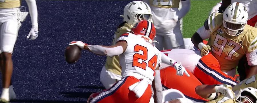 End Zone! Will Nixon scores 1-yard rushing touchdown