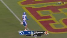 Faletau Satuala's pick-6 lets No. 11 BYU pull away for 41-27 win over Cyclones and another 8-0 start