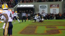 Kyron Drones leads Virginia Tech over California 42-34 in double OT