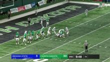 Jerry Kaminski, Sawyer Seidl lead North Dakota to 46-17 victory over Indiana State