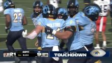 Da’Realyst Clark finds Wayne Harris on trick play for late TD as Kent State tops Bowling Green 24-21