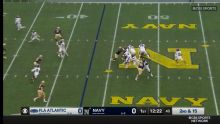 Horvath runs for 4 scores and Navy outscores FAU 42-32 for program-tying 10th straight win