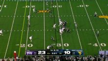 Josh Hoover throws a TD pass and TCU outlasts West Virginia 23-17