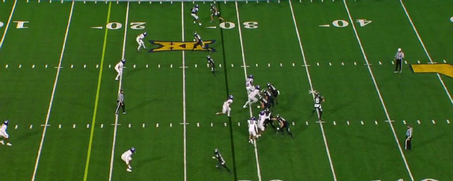 Scotty Fox Jr. throws 28-yard touchdown pass to Jeff Weimer