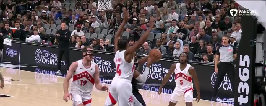 Toronto Raptors vs. San Antonio Spurs: Game Highlights