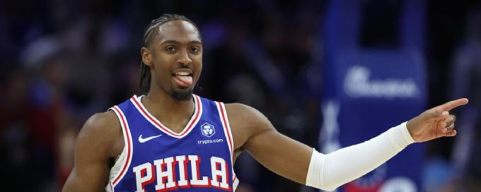 Tyrese Maxey drops 43 in win vs. Magic