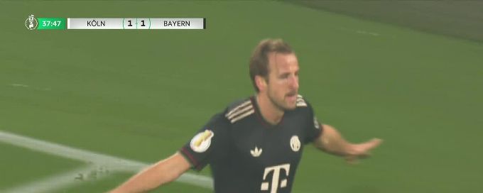 Kane scores 2 as Bayern progress in German Cup