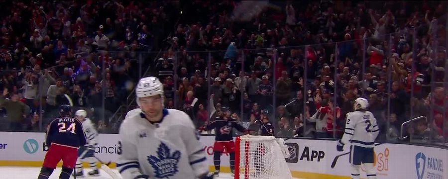 Toronto Maple Leafs vs. Columbus Blue Jackets: Game Highlights