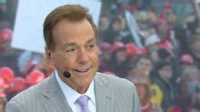 Nick Saban makes fun of himself while talking about Julian Sayin