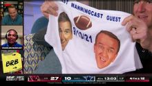 Eli has a gift for Charles Barkley