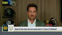 Jordan Rodgers: Absurd that Notre Dame is ranked ahead of Texas, Oklahoma