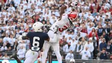 Omar Cooper Jr's toe-tap TD keeps No. 2 Indiana's undefeated season alive vs Penn State in 27-24 win
