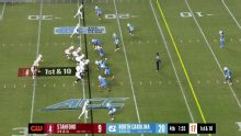 Lopez throws 2 TD passes, North Carolina beats Stanford 20-15