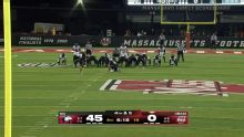 Macon scores 4 TDs in first start as NIU downs UMass 45-3