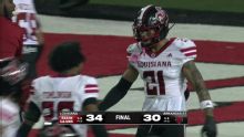 Ragin' Cajuns stop Arkansas State at 1-yard line on final play to win 34-30