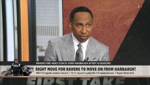 Stephen A.: Ravens were on downward trend under Harbaugh