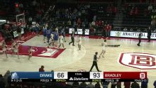 Drake Bulldogs vs. Bradley Braves: Game Highlights