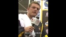 McAfee reacts to an old interview of his at the Fiesta Bowl