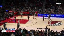 New York Knicks vs. Portland Trail Blazers: Game Highlights