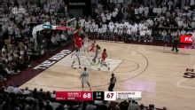 Pinkins' floater with 18.8 seconds left helps Ole Miss beat Mississippi State 68-67