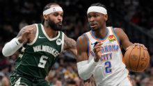 Oklahoma City Thunder vs. Milwaukee Bucks: Game Highlights