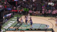 Isaac Johnson scores 20 to help Hawaii hold on for 72-67 victory over UC San Diego