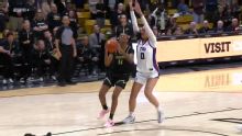 Jade Masogayo's three-point play wins it for Colorado women against No. 14 TCU