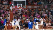 Carlton scores 17 points to lead No. 4 Texas past No. 18 Kentucky 64-53