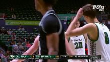 Mousa puts up 24 as Cal Poly knocks off Hawaii 86-75