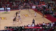 No. 16 Texas Tech ends No. 4 Iowa State's home winning streak, 82-73