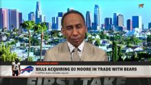 Stephen A. reacts to DJ Moore's trade to Bills